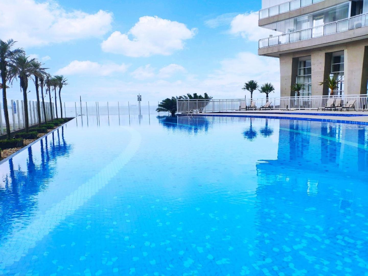 Book Santos - Unlimited 3202 - 2 Quartos Alto Padrao Vista Mar Exterior foto
