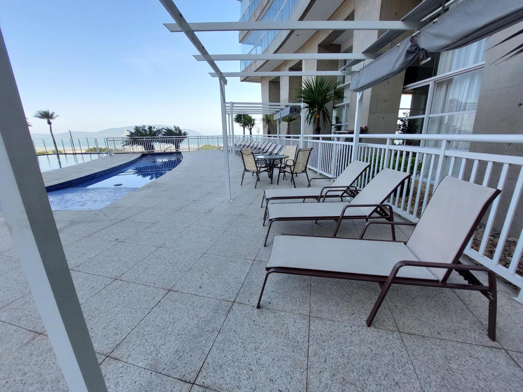 Book Santos - Unlimited 3202 - 2 Quartos Alto Padrao Vista Mar Exterior foto